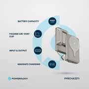 Powerology Power Bank 5000mAh Titanium PPBCHA32TI
