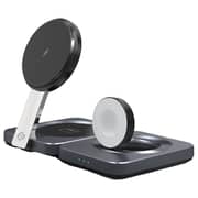 Powerology 3-In-1 Wireless Charger Black