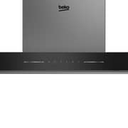 Beko b300 Chimney Hood 60cm Stainless Steel/Black - BHCB66741BBHS