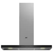 Beko 60cm T-Shape Chimney Hood, 720m³/h Ventilation, Dishwasher-Safe Filters, Touch Control, Stainless Steel - BHCB96741BBHS