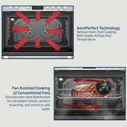 Beko 90x60cm Freestanding Combination Cooker, Gas Hob & Electric Oven, Air Fryer, 5 Burners (1 Wok), 108L - BGTW11227EXA