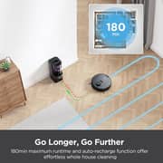 Eureka Robotic Vacuum Cleaner Black/Purple NER E10s