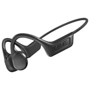 Porodo PD-STWLEP031-BK Soundtec Aqua Beat Bone Conduction Wireless In Ear Earphones Black