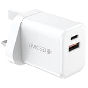 Dviced GaN Wall Charger With Cable 35W White