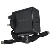 Dviced GaN Wall Charger With Cable 65W Black