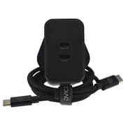Dviced GaN Wall Charger With Cable 65W Black
