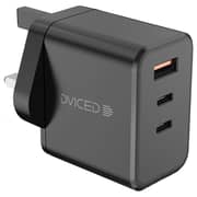 Dviced GaN Wall Charger With Cable 65W Black