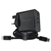 Dviced GaN Wall Charger With Cable 65W Black