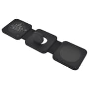 Dviced 3-in-1 Foldable Wireless Charger Black