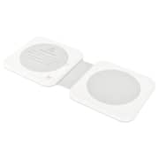 Dviced 2-in-1 Foldable Wireless Charger White