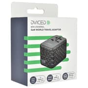 Dviced Universal GaN Travel Adapter 65W Black