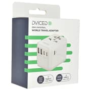 Dviced Universal Travel Adapter 28W White