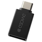 Dviced USB-C To USB-A Adapter Black