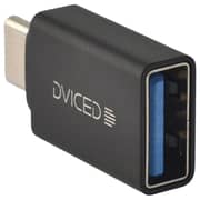 Dviced USB-C To USB-A Adapter Black