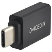 Dviced USB-C To USB-A Adapter Black