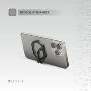 Levelo Luccio 2-in-1 Phone Ring Holder Titanium