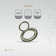 Levelo Luccio 2-in-1 Phone Ring Holder Titanium