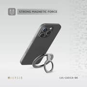 Levelo Lucca Magsafe Phone Ring Holder Matte Black