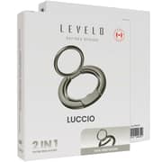 Levelo Lucca Magsafe Phone Ring Holder Natural Titanium