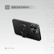 Levelo Luccio 2-in-1 Phone Ring Holder Black