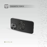 Levelo Luccio 2-in-1 Phone Ring Holder Black