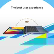 Asus Vivobook 14 (2024) Laptop - 12th Gen / Intel Core i7-1255U / 14inch FHD / 512GB SSD / 16GB RAM / Shared Intel Iris Xe Graphics / Windows 11 Home / English & Arabic Keyboard / Quiet Blue / Middle East Version - [F1404ZA-NK531W]