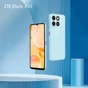 ZTE Blade A55 128GB Water Blue 4G Smartphone