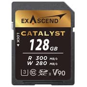 Exascend Catalyst Memory Card UHS-II 128GB Black EX128GSDU2