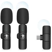 Green Lion 3-in-1 Wireless Microphone Black