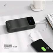 Heatz Triple Power Bank 20000mAh Black HP1