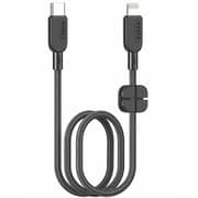 Heatz Nylon'tec Fast Charging C to Lightning Cable Black