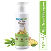 Mamaearth Tea Tree & Ginger Anti Dandruff Shampoo 250ml (Pack of 1pc)