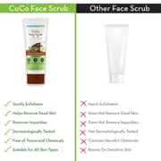 Mamaearth CoCo Face Scrub with Coffee & Cocoa 100g (Pack of 1pc)