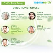 Mamaearth CoCo Face Scrub with Coffee & Cocoa 100g (Pack of 1pc)