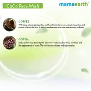 Mamaearth CoCo Face Wash with Coffee & Cocoa 100ml (Pack of 1pc)