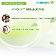 Mamaearth CoCo Face Wash with Coffee & Cocoa 100ml (Pack of 1pc)
