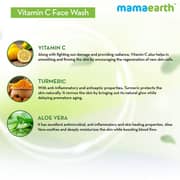 Mamaearth Vitamin C Face Wash with Vitamin C & Turmeric 100ml (Pack of 1pc)