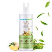 Mamaearth Tea Tree & Ginger Anti Dandruff Hair Oil 250ml (Pack of 1pc)
