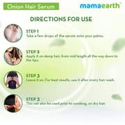 Mamaearth Onion Hair Serum For Silky & Smooth Hair 100ml (Pack of 1pc)