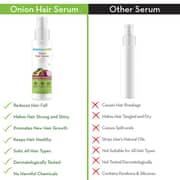 Mamaearth Onion Hair Serum For Silky & Smooth Hair 100ml (Pack of 1pc)