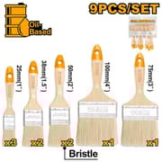 Ingco CHPTB0114091 Paint Brush Set 9 Pcs