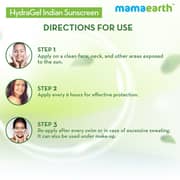 Mamaearth HydraGel Indian Sunscreen SPF 50 for Sun Protection 50g (Pack of 1pc)