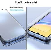 Max & Max Clear Case Clear With Screen Protector Transparent Samsung Galaxy S23 FE