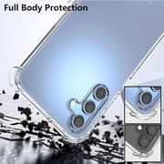 Max & Max Clear Case Clear With Screen Protector Transparent Samsung Galaxy S23 FE