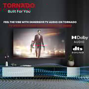 ​Tornado 55-inch 4K UHD Smart Google TV, Dolby Vision, HDR10+, Game Mode, Voice Control – 55UA3400G (2024 Model)
