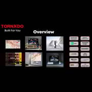 Tornado 65-inch 4K UHD Smart Google TV, Dolby Vision, HDR10+, Game Mode, Voice Control – 65UA3400G (2024 Model)​
