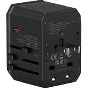 Totulife 1 Pc Universal Travel Adapter Black