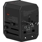 Totulife 1 Pc Universal Travel Adapter Black