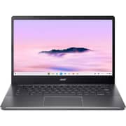Acer Chromebook Plus (2023) Laptop - Intel Core i3-N305 / 14inch FHD / 512GB SSD / 8GB RAM / Shared Intel UHD Graphics / Chrome OS / English Keyboard / Grey / International Version - [CB514-4HT-359X]