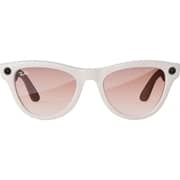 RayBan 67001352 Meta Skyler Smart Sunglasses Gray/Pink